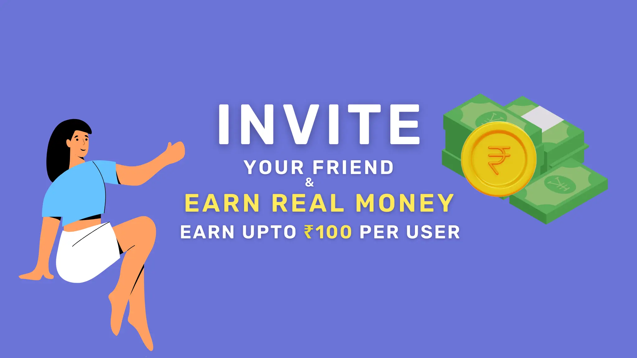 Refer & Earn money