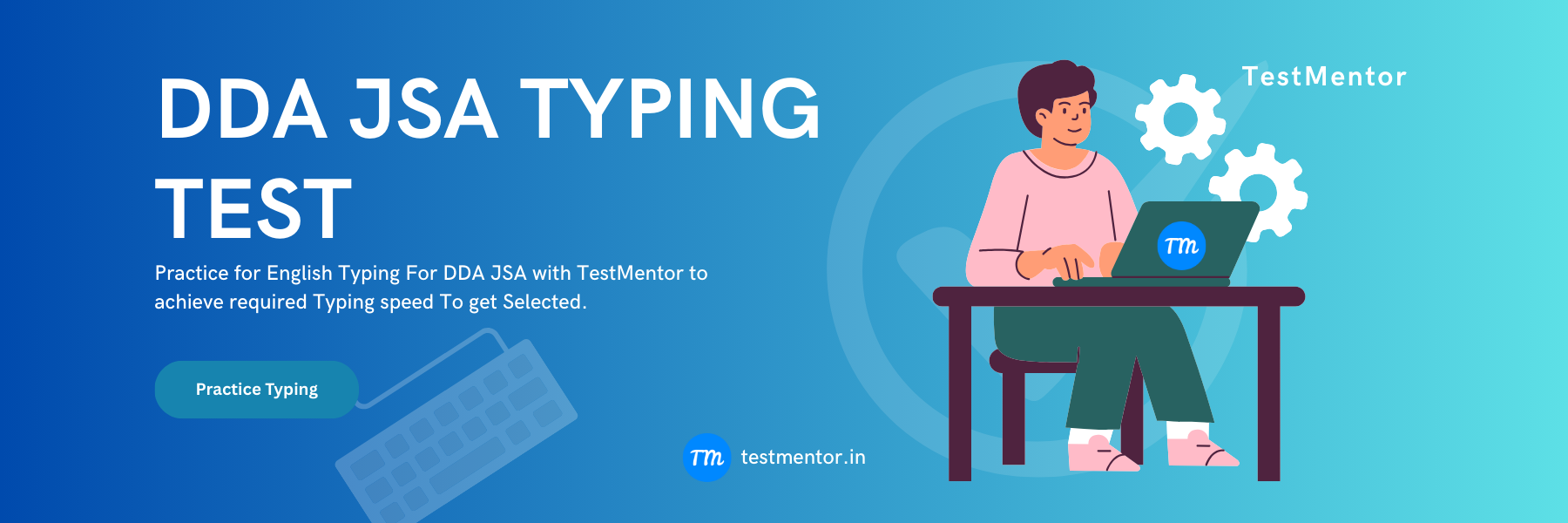 DDA JSA English Typing Test